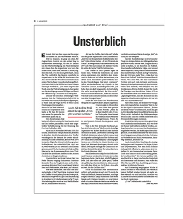kicker Ausgabe 002/2023 vom 02.01.2023 - rot