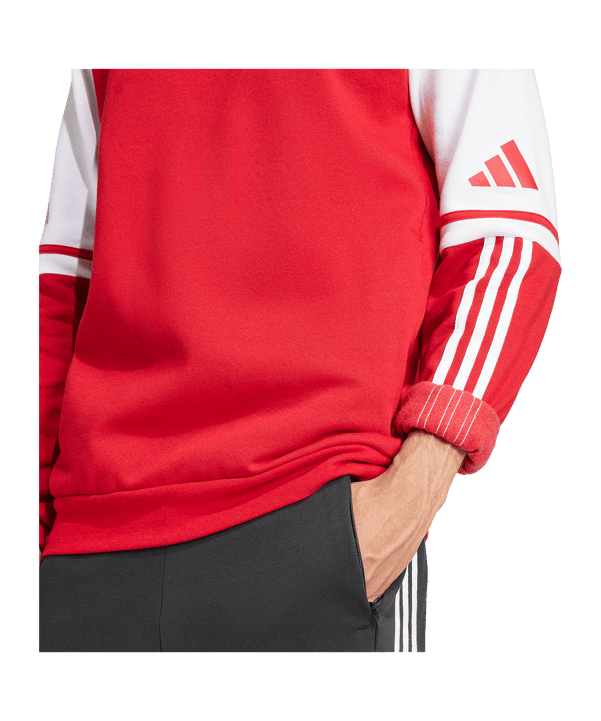 adidas Squadra 25 Hoody Rot - rot