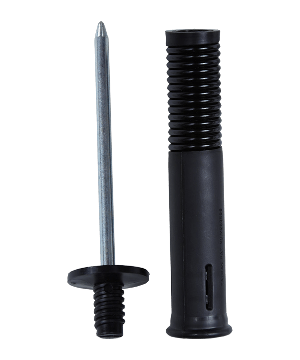 Cawila Adapter Knickelement für Stangen d25 - schwarz