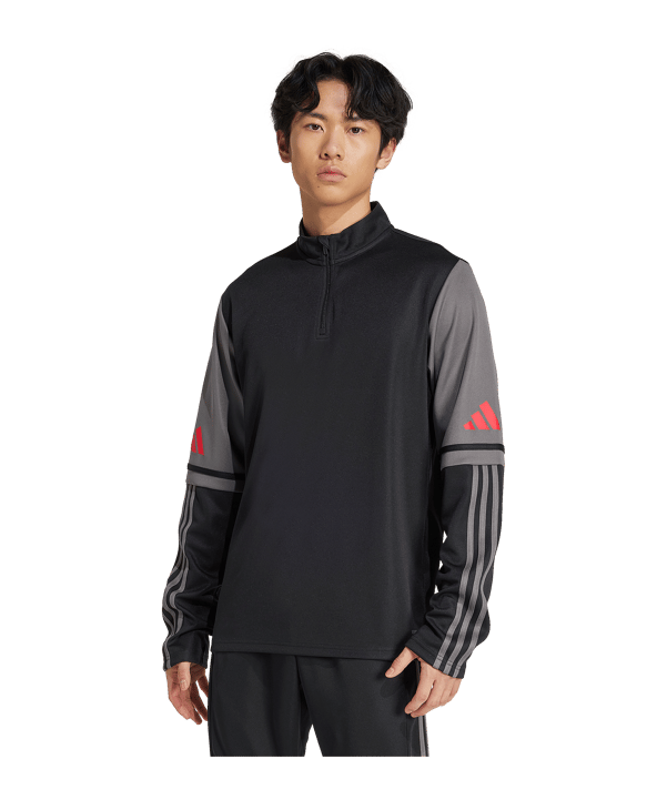 adidas Squadra 25 HalfZip Sweatshirt Schwarz - schwarz