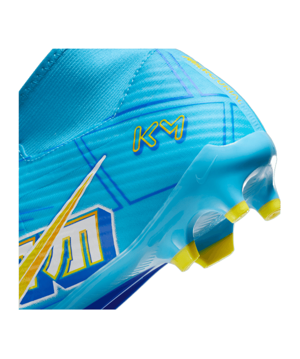 Nike Air Zoom Mecurial Superfly IX Academy FG/MG Mbappe Signature Blau F400 - blau
