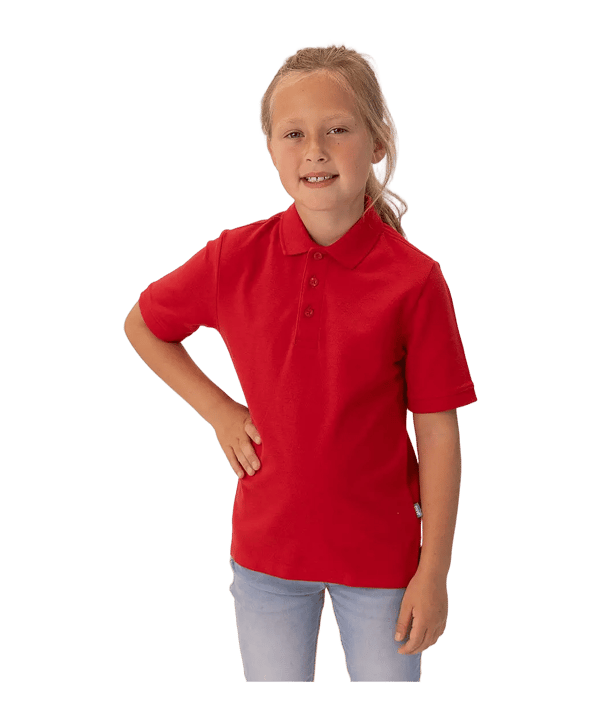 JAKO Polo Kids Rood K100 - rood