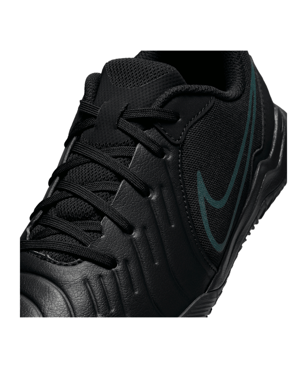 Nike Jr Tiempo Legend X Academy IN Shadow Kids Schwarz F002 - schwarz