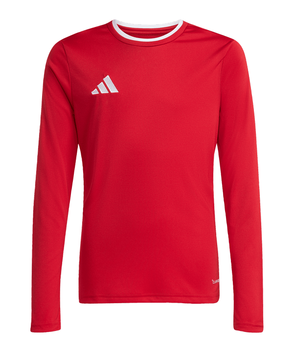 adidas Entrada 26 Trikot Langarm Kids Rot - rot