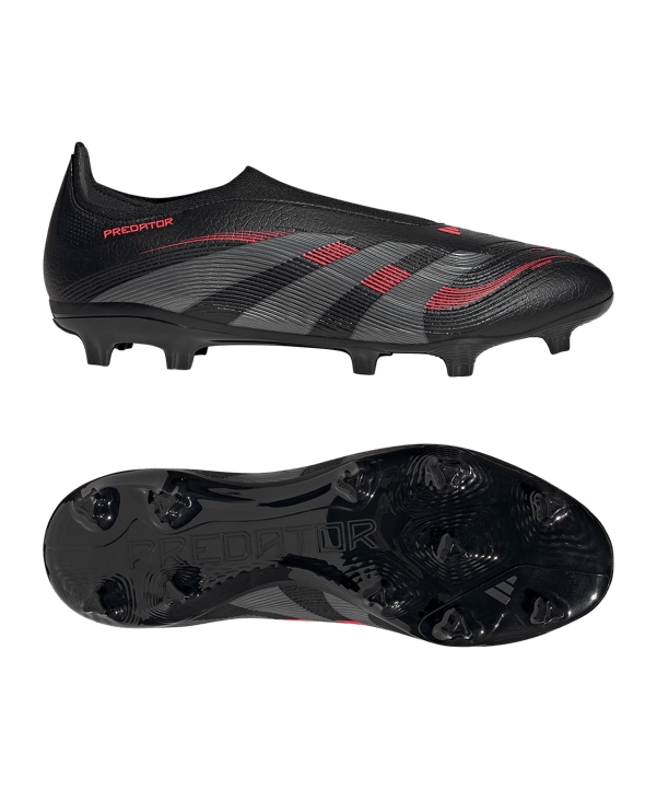 adidas Predator League LL FG Stealth Victory Schwarz - schwarz