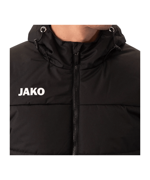 JAKO Team Giacca con cappuccio Bambini Nero C800 - nero