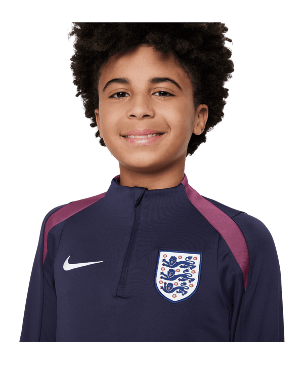 Nike England Drill Top EM 2024 Kids Lila F555 - lila