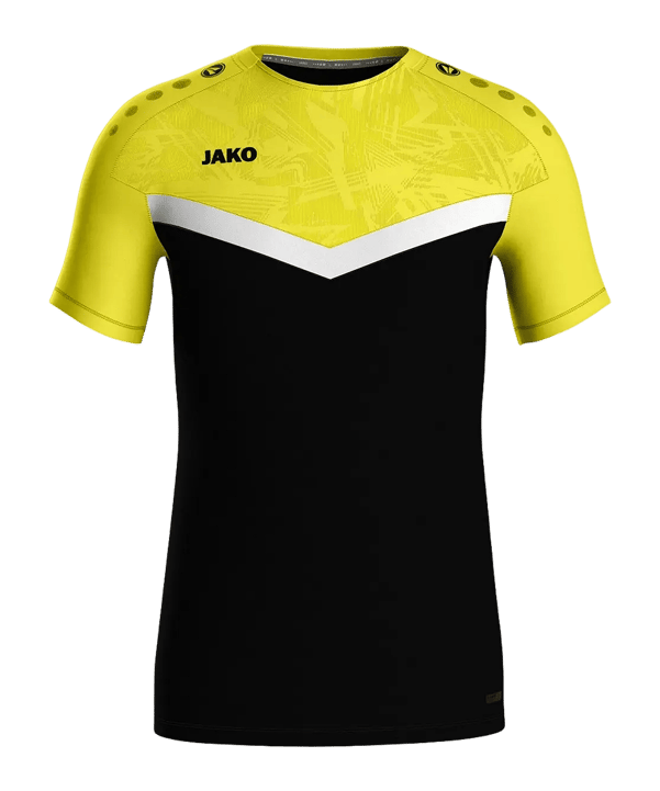 JAKO Icon T-Shirt Kids Schwarz Gelb F808 - schwarz