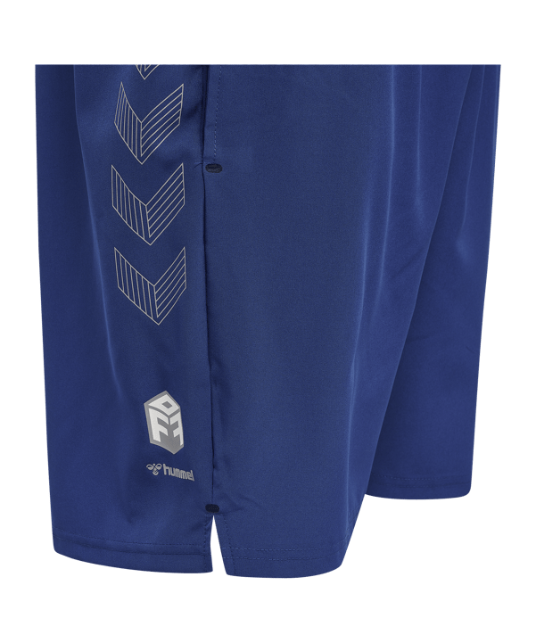Hummel Move Grid Woven Short Blau F8558 - blau