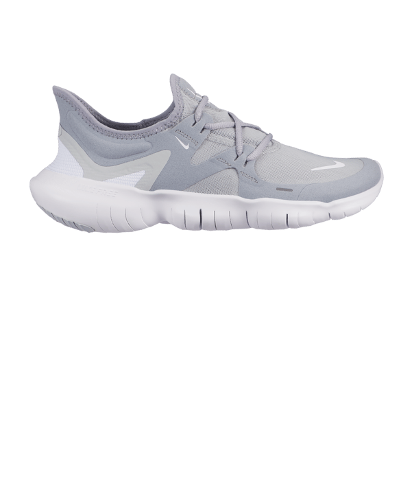 Nike Free RN 5.0 Running Damen Grau WeissF001 - grau