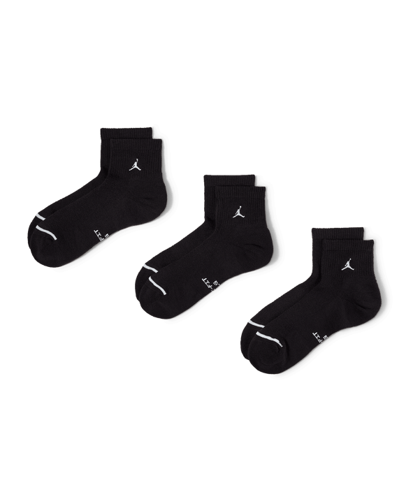 Jordan Everday Ankle 3er Pack Chaussettes Noir C010 - noir