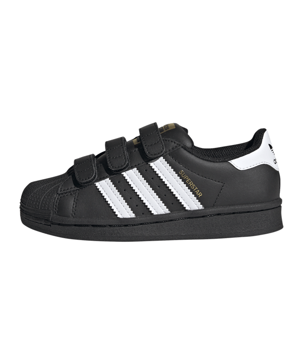 adidas Originals Superstar Sneaker C Kids Schwarz - schwarz