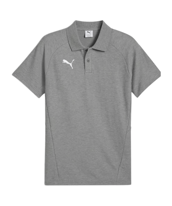 PUMA teamEVOSTRIPE Polo Grau F33 - grau