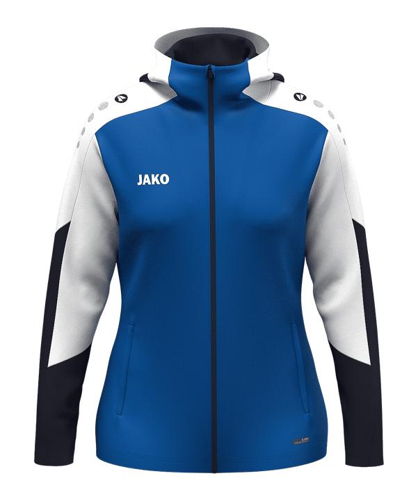JAKO Dynamic Kapuzenjacke Damen Blau F405 - blau