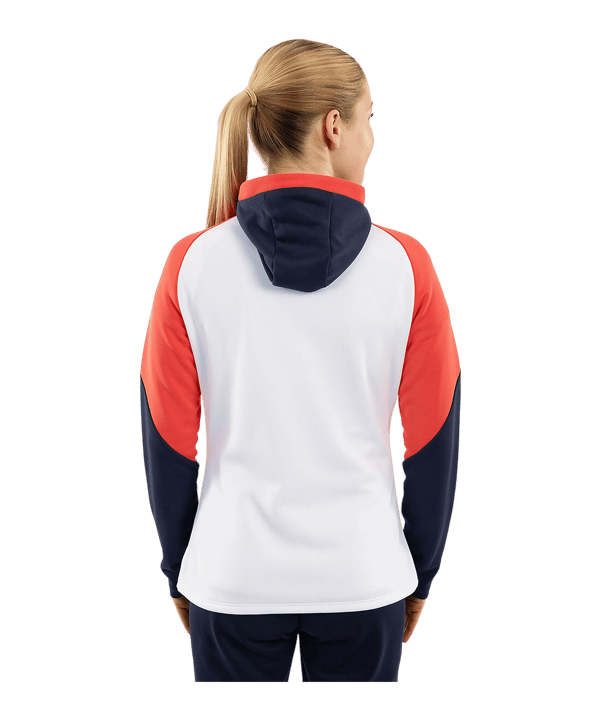JAKO Dynamic Kapuzenjacke Damen Weiß F026 - weiss