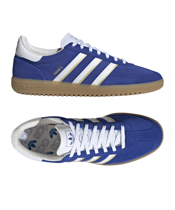 adidas Originals Hand 2 Blau Weiss Gold - blau
