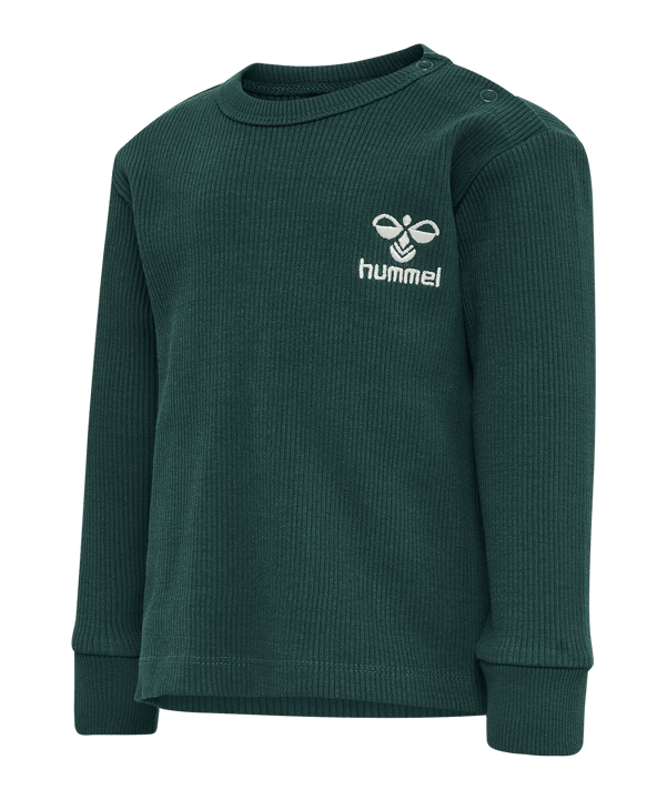 Hummel Sami L/S T-Shirt Kids Blau F6470 - blau