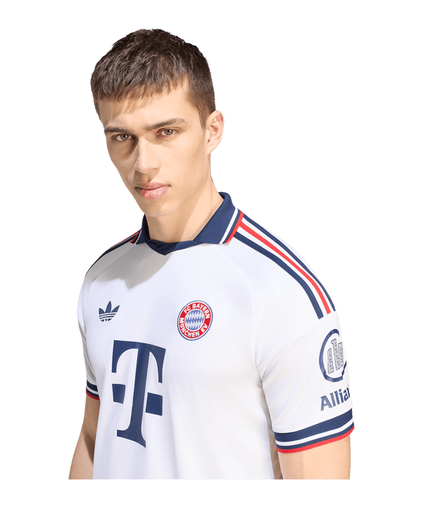 adidas FC Bayern München Trikot Away 2026/2027 Weiß