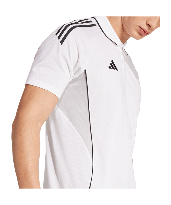 adidas Tiro 25 Competition Polo Weiss - weiss