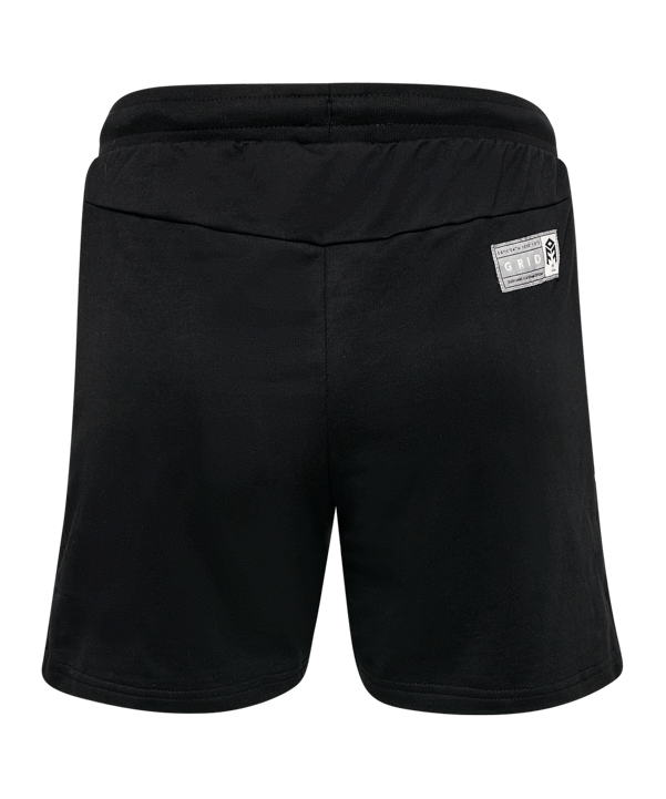 Hummel Move Grid Short Damen Schwarz F2001 - schwarz