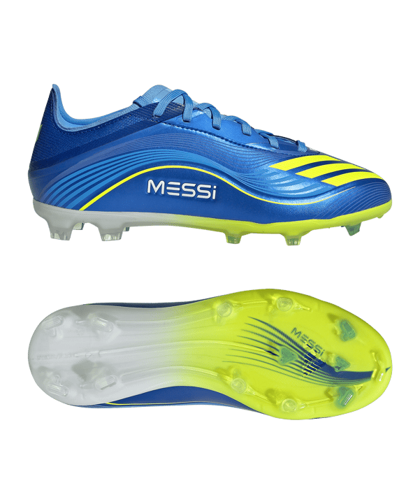 adidas F50 Messi Elite FG VIS10N Kids Blau - blau