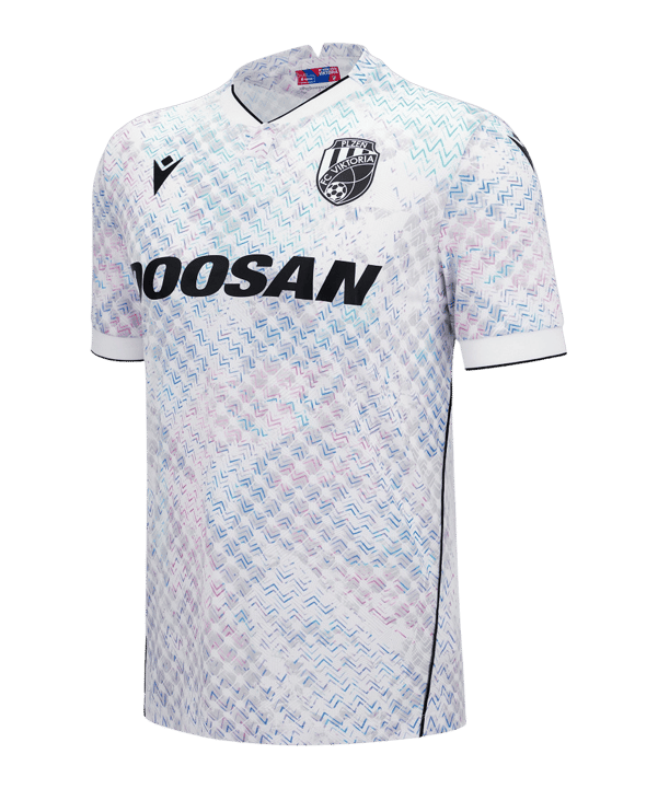 Macron Viktoria Pilsen Trikot Away 2025/2026 Weiß - weiss
