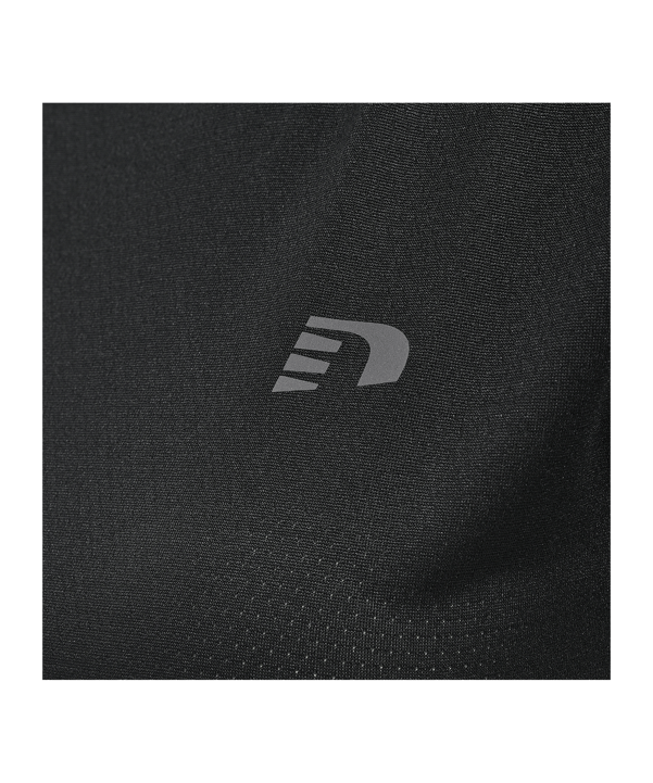 Newline Statement T-Shirt Running Damen F2001 - schwarz