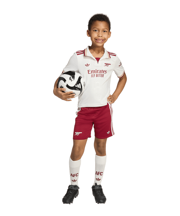 adidas FC Arsenal London Minikit 3rd 25/26 Kids Weiss - weiss