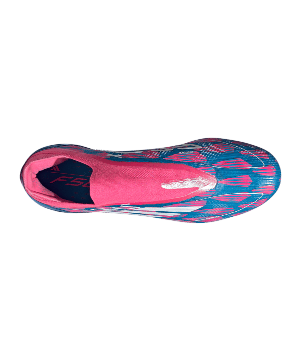 adidas F50+ FG Reemergence Blau Weiss - blau