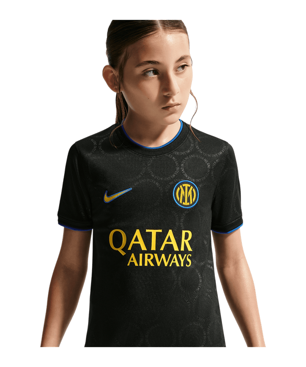 Nike FC Inter Prematch T-shirt 2026/2027 Bambini Nero C011 - nero