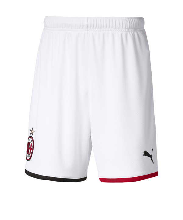 PUMA AC Mailand Short Home 19/20 Kids Weiss F02 - weiss
