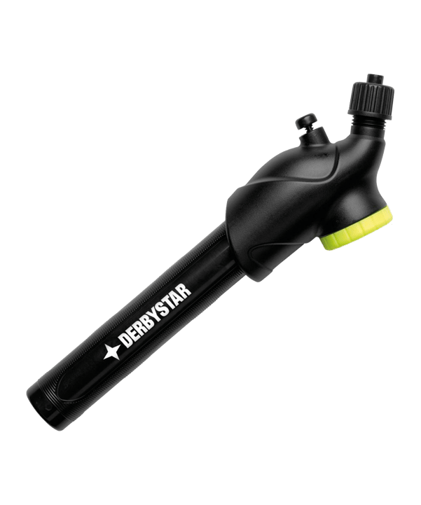 Derbystar Ballpumpe mit Luftdruckprüfer F000 - schwarz