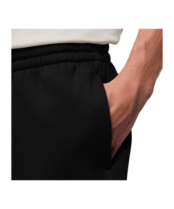 Jordan Brookyln Fleece Short Schwarz