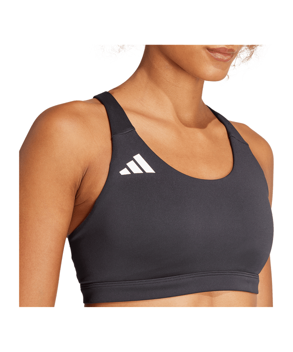 adidas Adizero E MS Brassière de sport Femmes Noir - noir