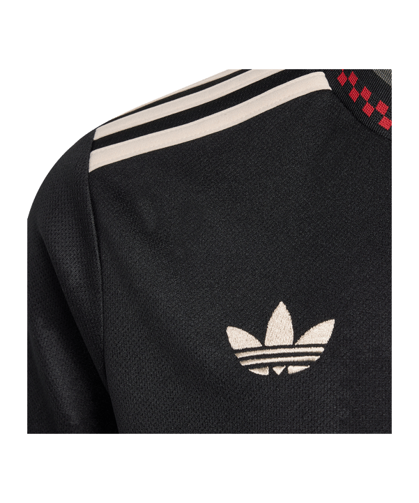 adidas FC Bayern München Trikot 3rd 2025/2026 Kids Schwarz - schwarz