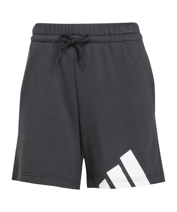 adidas Essentials Big Logo Short Damen Schwarz - schwarz