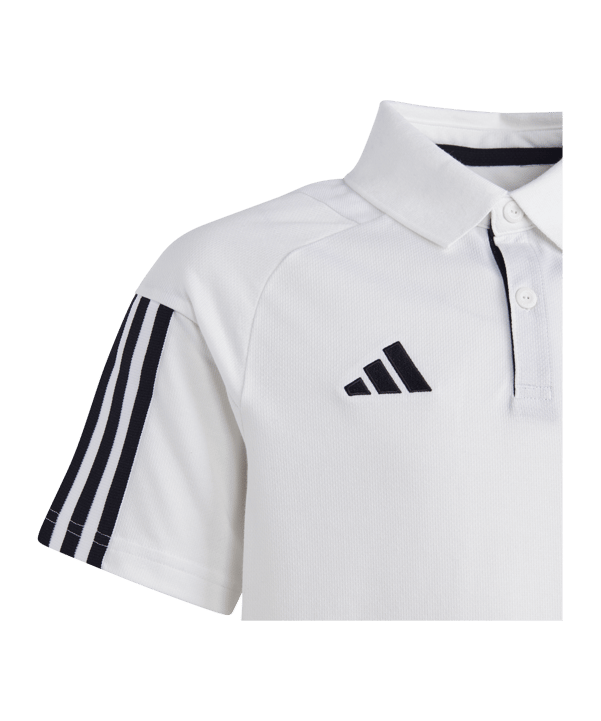 adidas Tiro 23 Competition Poloshirt Kids Weiss - weiss