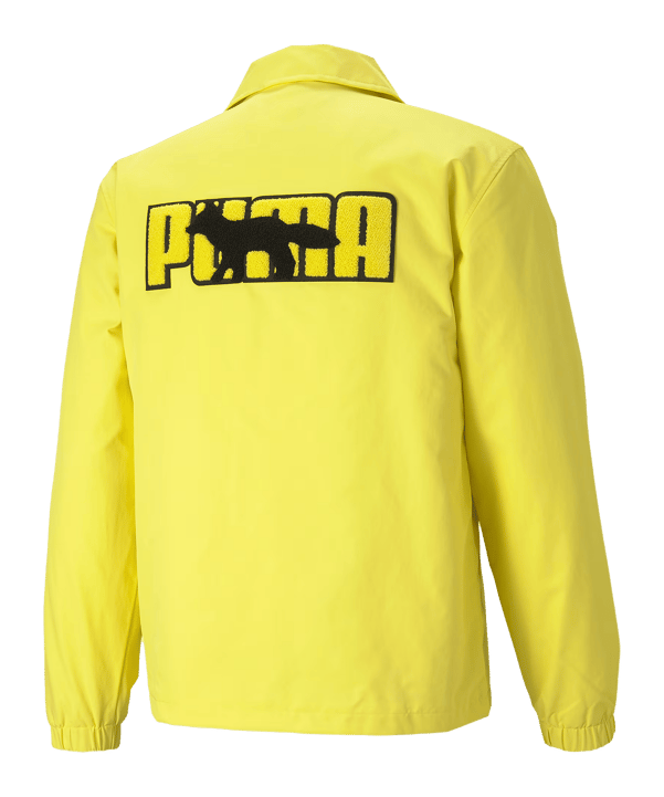 PUMA X Maiskitsune Coacht Jacke Gelb F030 - gelb