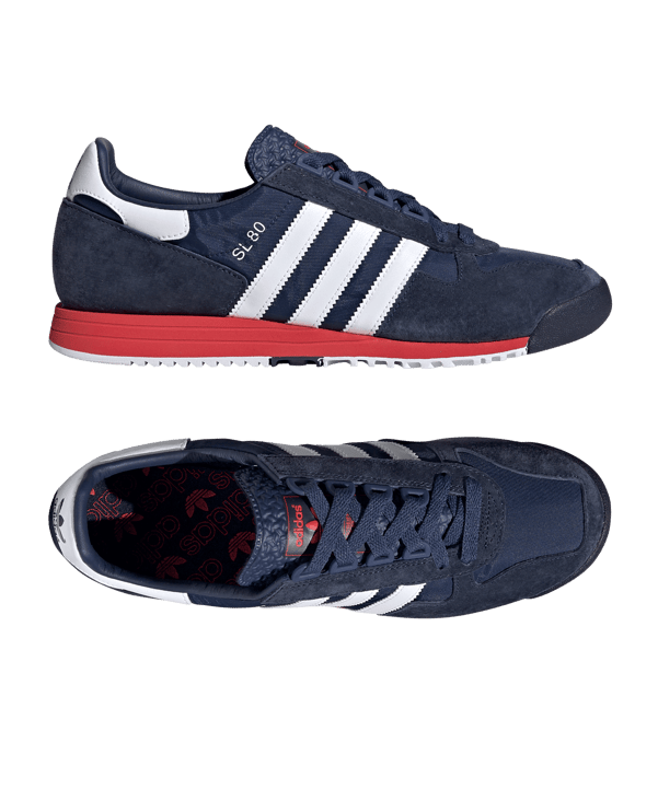 adidas Originals SL 80 Sneaker Blau - blau