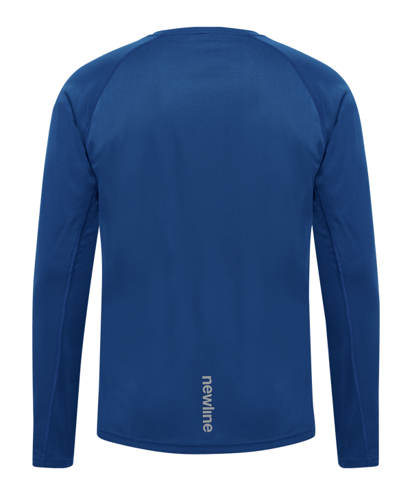 Newline Core Shirt langarm Running Blau F7045 - blau