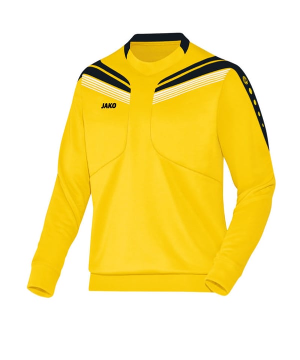 JAKO Pro Sweat Sweatshirt Gelb Schwarz F03 - gelb