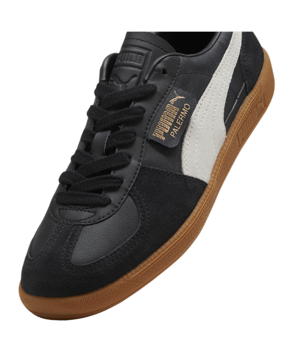 PUMA Palermo Lth Schwarz Grau F03 - schwarz