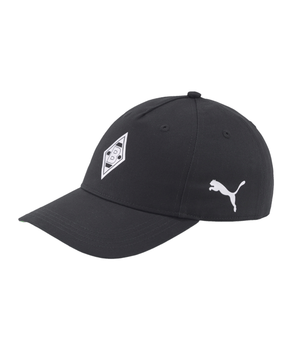 PUMA Borussia Mönchengladbach Cap Schwarz F01 - schwarz