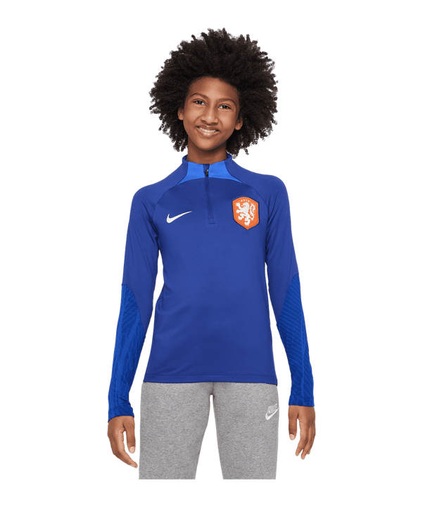 Nike Niederlande Strike Drill Top EM 2024 Kids Blau F456 - blau