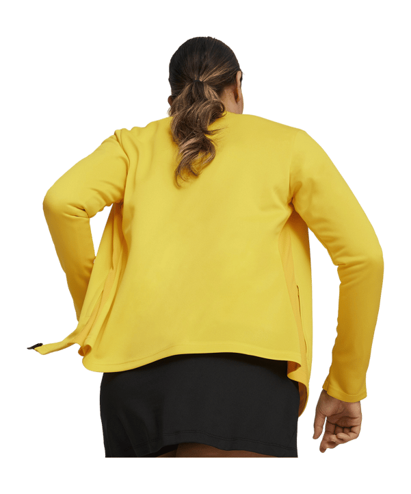 PUMA teamGOAL Trainingsjacke Damen Gelb F07 - gelb