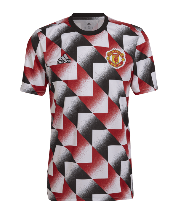 adidas Manchester United Prematch Shirt 2022/2023 Weiss - weiss