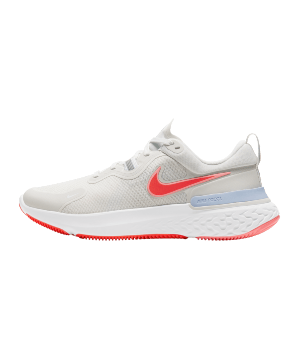 Nike React Miler Running Damen Beige Rot F010 - beige