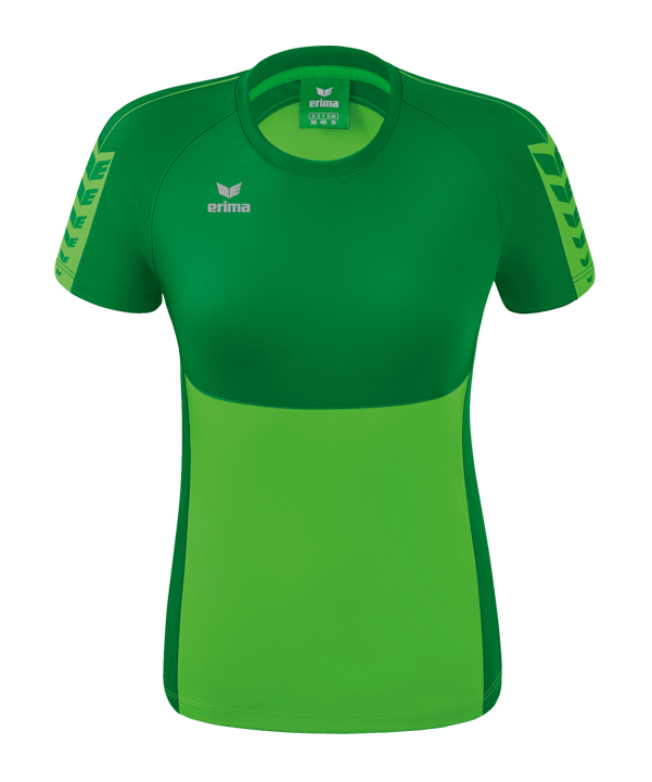 Erima Six Wings T-Shirt Damen Grün - gruen