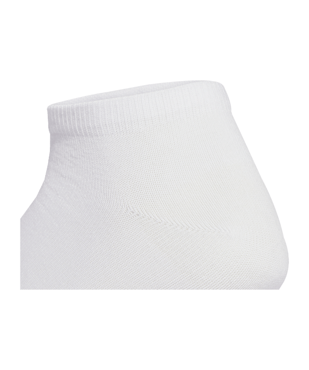 adidas Linear Crew Cushioned 6 Pair Socken Weiß - weiss