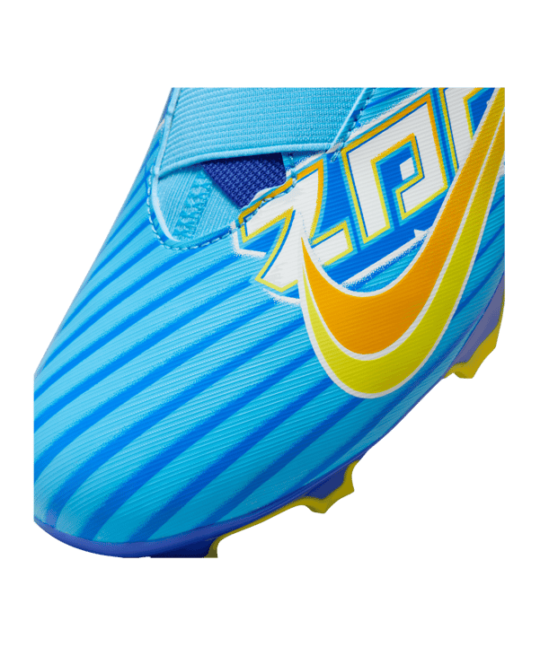 Nike Jr Air Zoom Mercurial Vapor XV Academy FG/MG Mbappe Signature Kids Blau F400 - blau